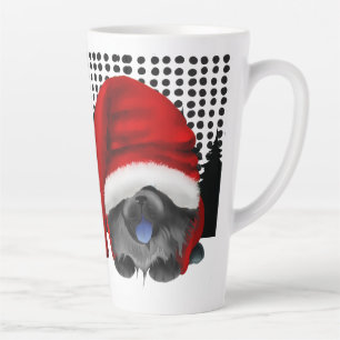 GNOME 4 DIE CHOWLIDAYS -SCHWARZER CHOW - Latte Tas Milchtasse