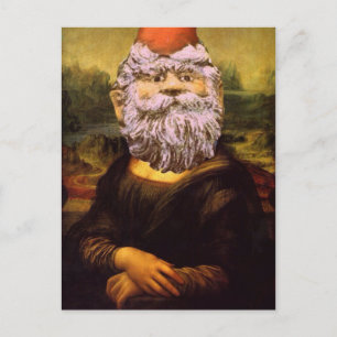 Gnome-A-Lisa Postkarte