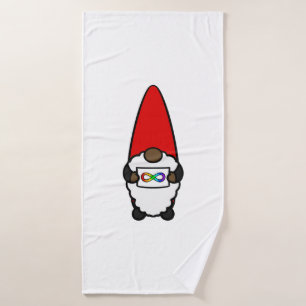 Gnome Afro-Américaine Mignonne Avec Ra Neurodiverg