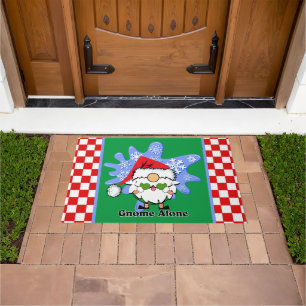 Gnome Alone Funny Christmas Film Parody Red Green Fußmatte