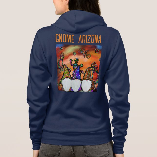 Gnome Art Hoodie (Rückseite)