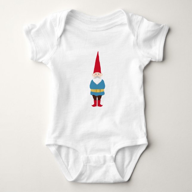 Gnome Baby Strampler (Vorderseite)