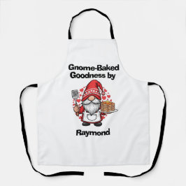 Gnome bei Zuhause-Design Schürze