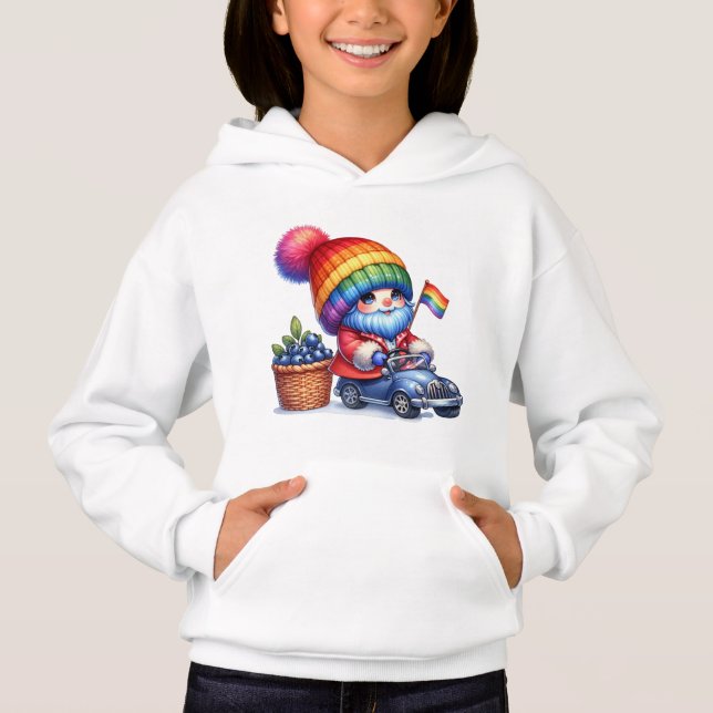 Gnome-BlackBerry Hoodie (Vorderseite)