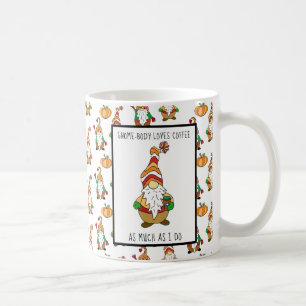 Gnome-Body aime le café Comme je fais la Mug