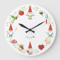 Gnome body : Horloges murales