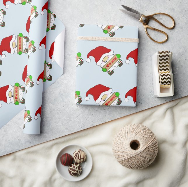 Gnome Christmas Geschenkpapier (Kunsthandwerk)