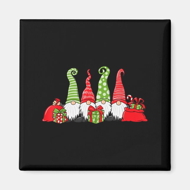 Gnome Christmas  Magnet (Vorne)