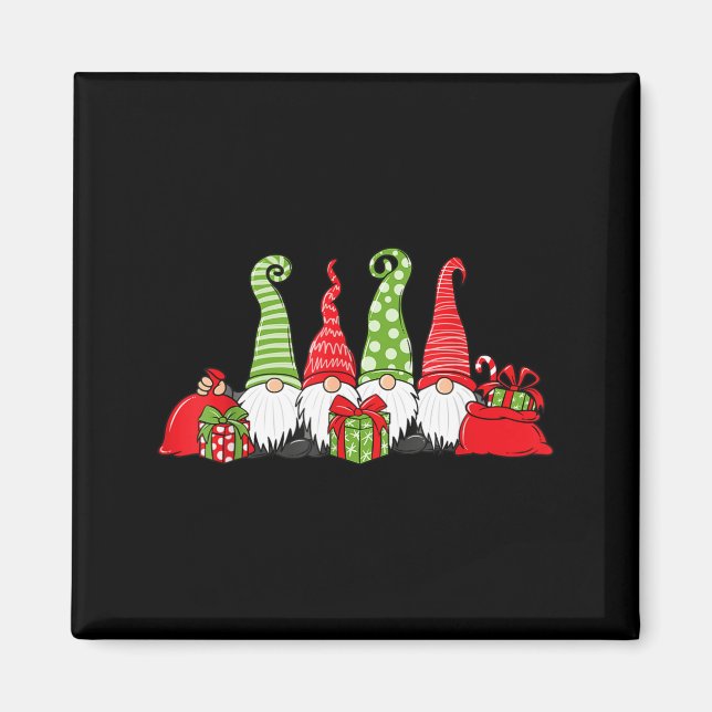 Gnome Christmas  Magnet (Vorne)