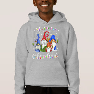 Gnome Christmas Pajamas - Garden Gnome Merry Chris Hoodie
