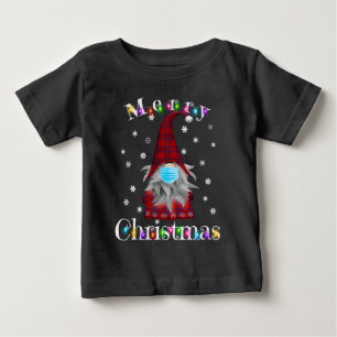 Gnome Christmas Pajamas Gesichtsmaske - Garten Gno Baby T-shirt