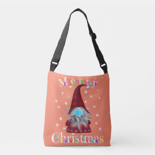 Gnome Christmas Pajamas Gesichtsmaske - Garten Gno Tragetaschen Mit Langen Trägern