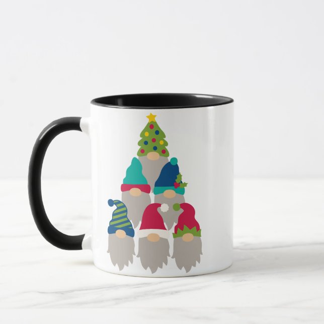 GNOME CHRISTMAS TREE TASSE (Links)