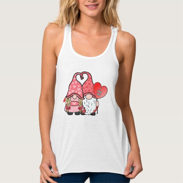 Gnome Couple Tank Top (Vorderseite)