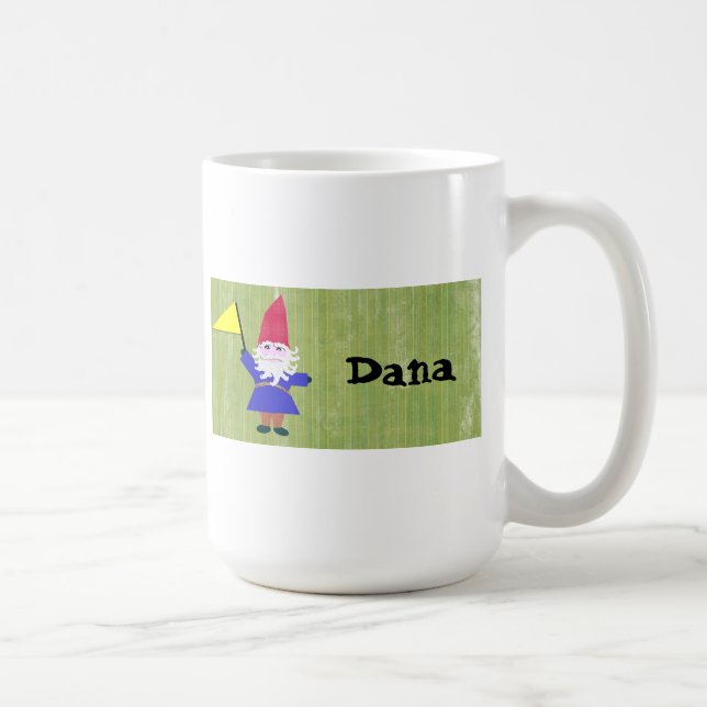 Gnome der Monats-Verein-Tasse Kaffeetasse (Rechts)