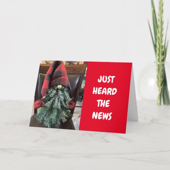 GNOME DIT **HEUREUSE 70e ANNIVERSAIRE** Carte (Devant)