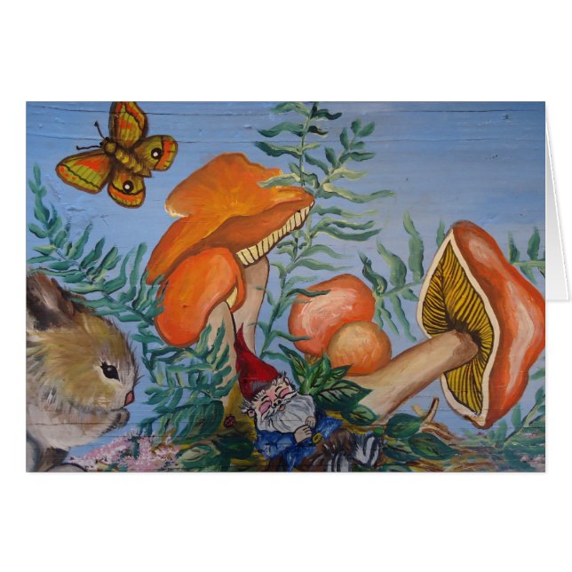 Gnome et Mushrrooms (Devant horizontal)