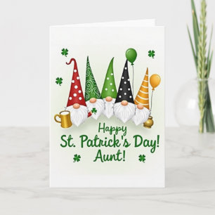 Gnome Falsches Gold St. Patricks Karte