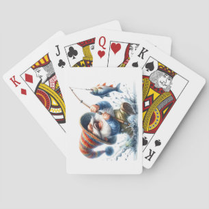 Gnome Fishing Cards Spielkarten