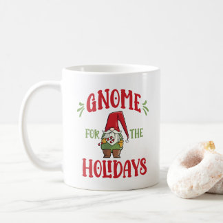 Gnome for the Holidays Cute Christmas  Kaffeetasse