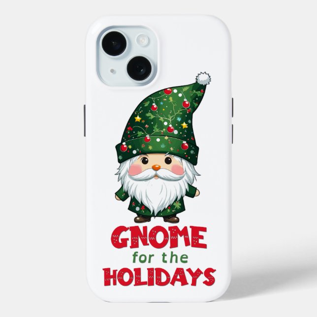 Gnome für den Urlaub Funny & Adorge Weihnachten Case-Mate iPhone Hülle (Rückseite)