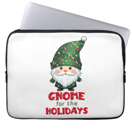 Gnome für den Urlaub Funny & Adorge Weihnachten Laptopschutzhülle