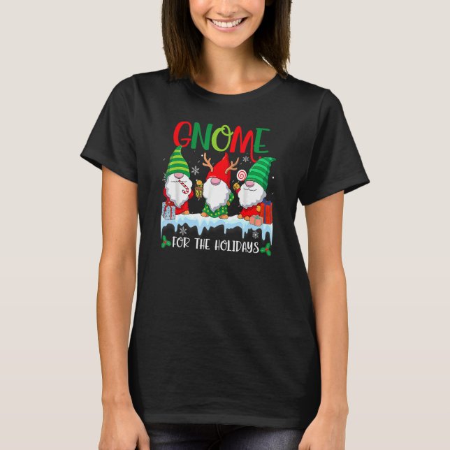 Gnome für die Weihnachtsgummis 1 T-Shirt (Vorderseite)