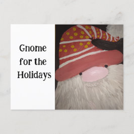 Gnome für die Weihnachtskarte Postkarte