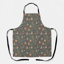 Gnome Garden All-over Print-Schürze Schürze