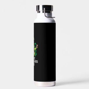 Gnome Gefärbte Krawatte Kleeblatt Gelassen Shenani Trinkflasche