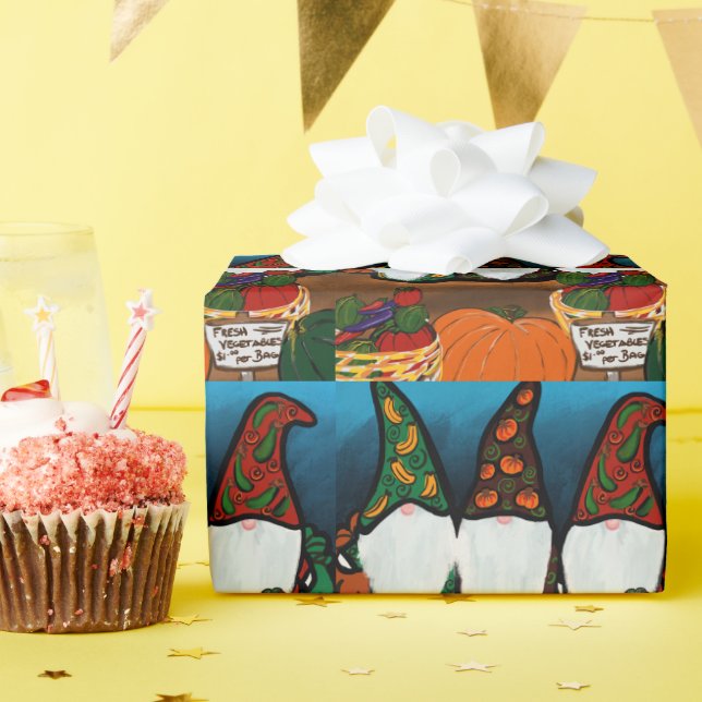 GNOME GESCHENKPAPIER (Geburtstagsparty)