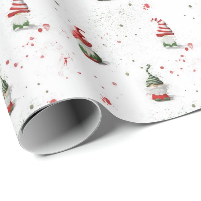 Gnome-Geschenkpapier Geschenkpapier (Rolleneckpunkt)