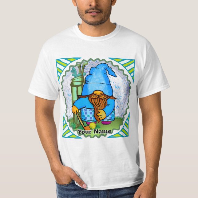 Gnome Golf T - Shirt (Vorderseite)