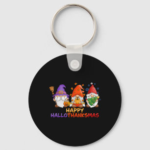 Gnome Halloween Erntedankfest Weihnachten Frohe Ha Schlüsselanhänger