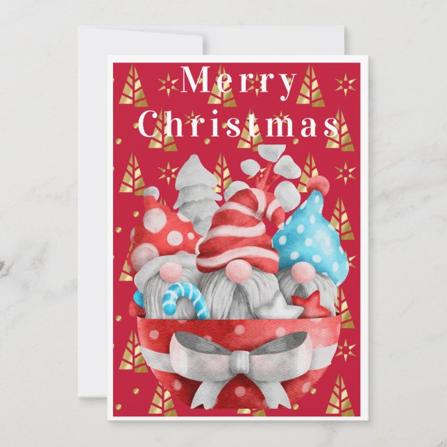 Gnome Holiday Weihnachten (Vorderseite)