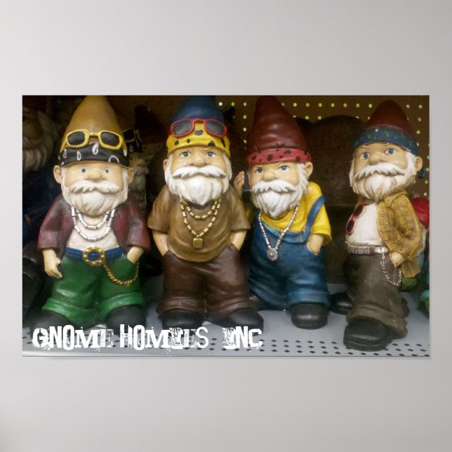 Gnome Homies, Inc. Poster (Vorne)