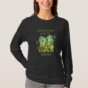 Gnome Irish Shamrocking mit meinen Gnomies St Patr T-Shirt