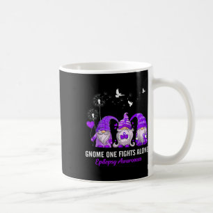 Gnome kämpft allein gegen Epilepsie-Bewusstsein  Kaffeetasse