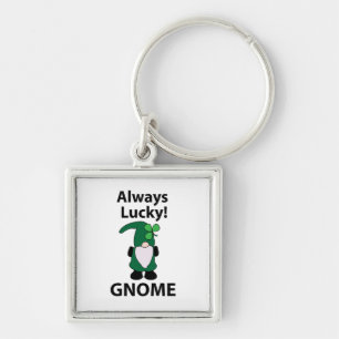 Gnome Kleeblatt Lucky St Patricks Day Gnome Schlüsselanhänger