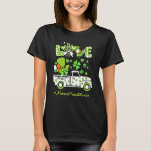 Gnome Kleeblatt Truck Liebe Orthopädische Krankens T-Shirt