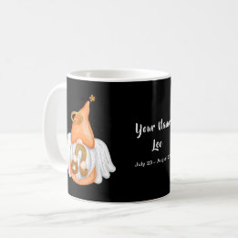 Gnome Leo Astrologie Signieren Engel Ihren Namen Kaffeetasse