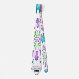 Gnome Mandala Design Krawatte