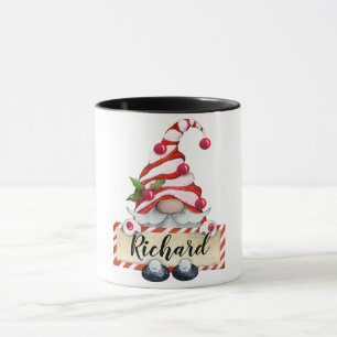 Gnome Mug de Noël personnalisé