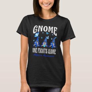 Gnome One kämpft allein Alopezie Bewusstsein T-Shirt