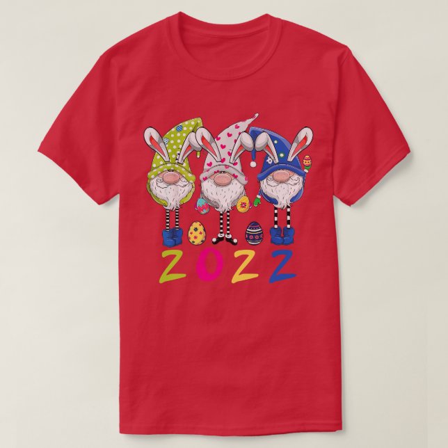Gnome Oster 2022 T-Shirt (Design vorne)