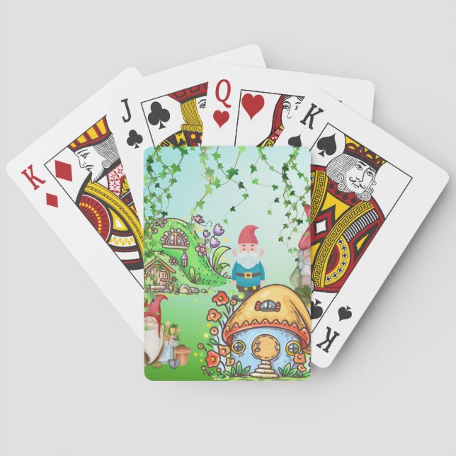 Gnome-Party Spielkarten (Rückseite)