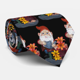 Gnome Pattern Krawatte