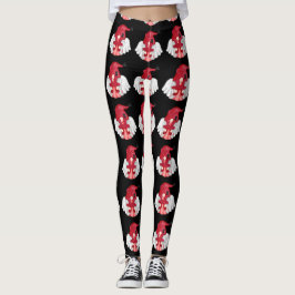 Gnome Pisces Astrologie Signature Angel Leggings