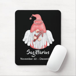 Gnome Sagittarius Astrologie Sign Angel Mousepad