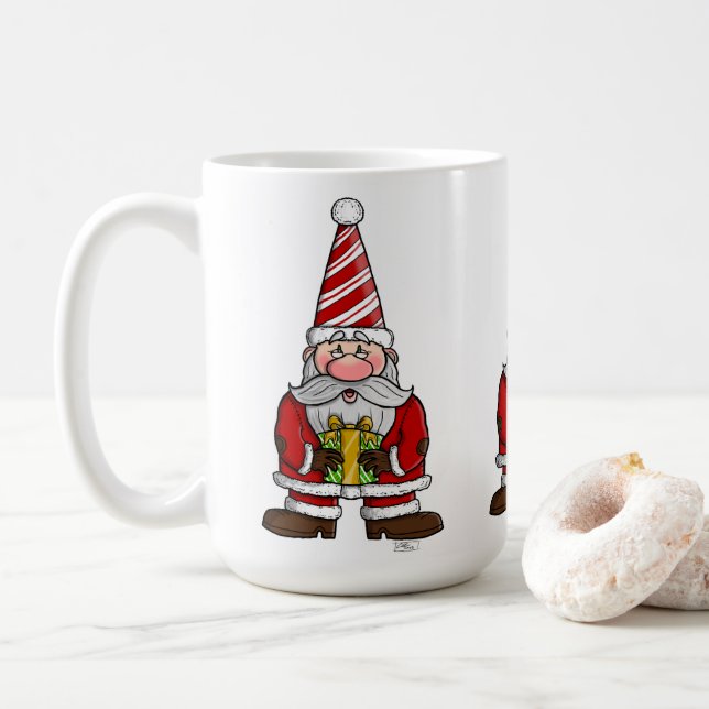 Gnome Santa Tasse (Mit Donut)